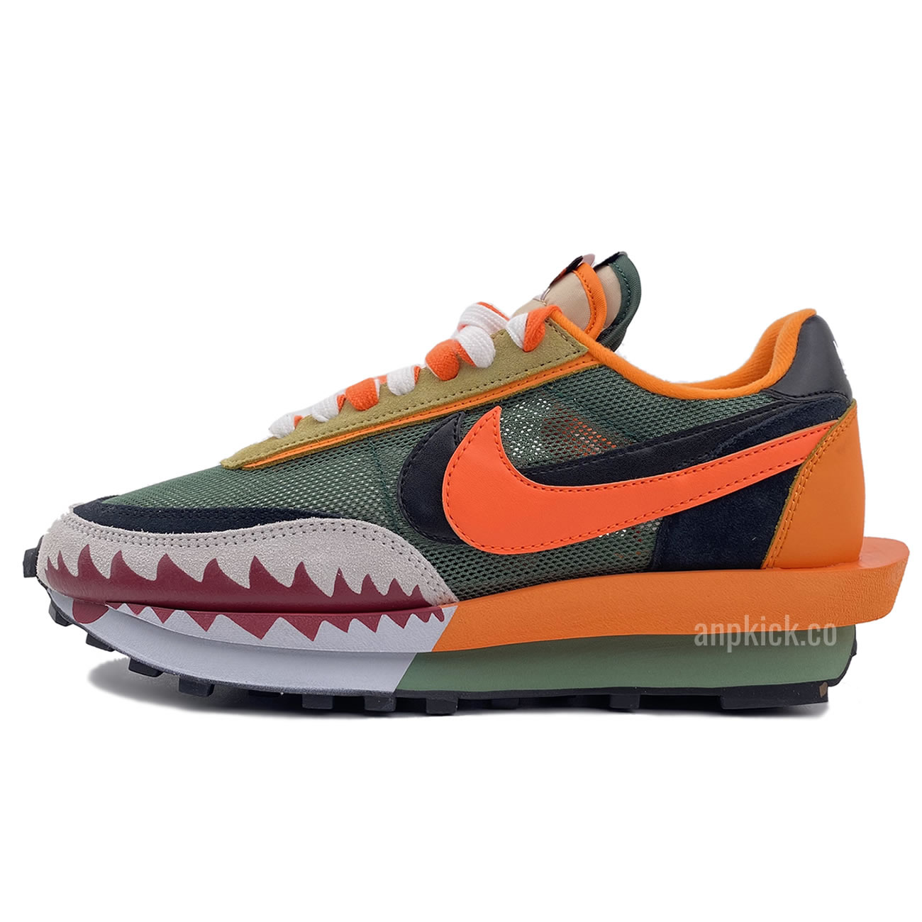 Bape Shark Mouth Sacai Nike Ldv Waffle Custom Shoes Bv0073 007 (1) - newkick.app